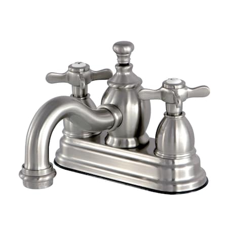 Kingston Brass KS7108BEX 4" Centerset Bathroom Faucet, Brushed Nickel KS7108BEX